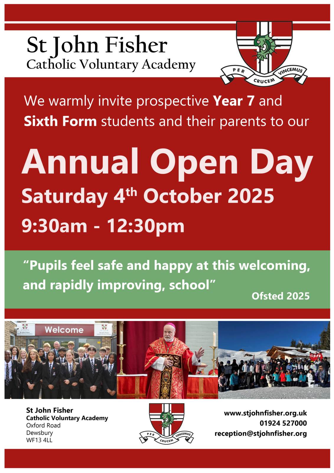 St John Fisher Open Day